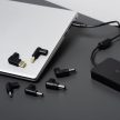 FORCELL F-ENERGY E856 univerzális laptop töltő 90W (6 adaptors), fekete