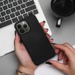 SILICONE case XIAOMI Redmi Note 14 4G tok, fekete