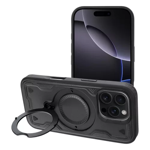 Case FROST ARMOR Apple iPhone 16e tok, fekete