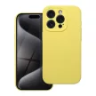 Case SILICONE 2mm Apple iPhone 16e tok, sárga