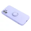 SILICONE RING case XIAOMI Redmi Note 14 PRO 4G tok, lila
