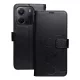 MEZZO Book case XIAOMI Redmi Note 14 4G teddy bear tok, fekete