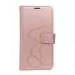 MEZZO Book case SAMSUNG GALAXY A36 5G teddy bear tok, rozéarany