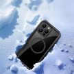 Waterproof case SHELLBOX GT MagSafe iPhone 16 Pro Max tok, fekete