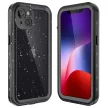 Waterproof case SHELLBOX DOT IPHONE 13 tok, fekete