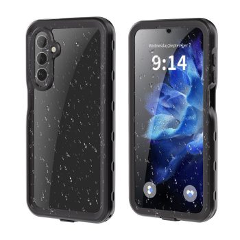 Waterproof case SHELLBOX A16 SAMSUNG GALAXY A16 tok, fekete