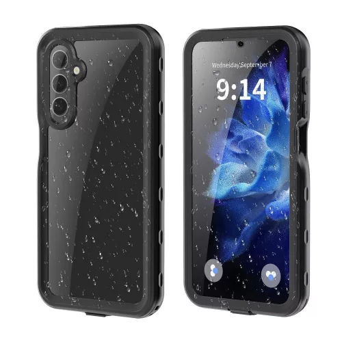 Waterproof case SHELLBOX A16 SAMSUNG GALAXY A16 tok, fekete