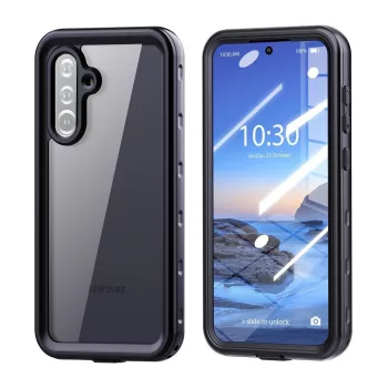 Waterproof case SHELLBOX A36 SAMSUNG GALAXY A36 tok, fekete