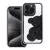 TEDDY BEAR Case iPhone 16e tok, fekete
