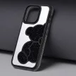 TEDDY BEAR Case iPhone 16e tok, fekete