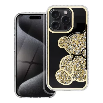 TEDDY BEAR Case iPhone 16e tok, arany