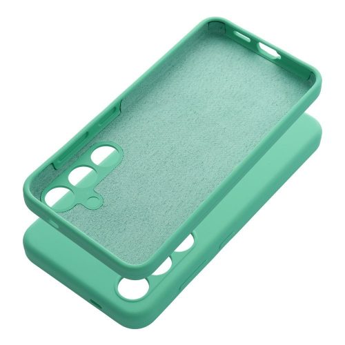 Case SILICONE 2mm XIAOMI REDMI NOTE 14 4G tok, menta