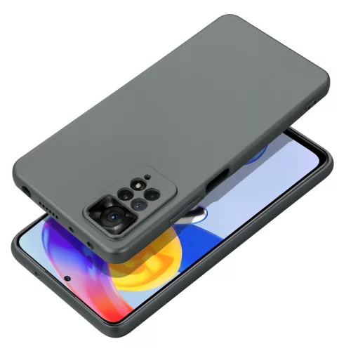 METALLIC Case XIAOMI Redmi NOTE 14 4G tok, szürke