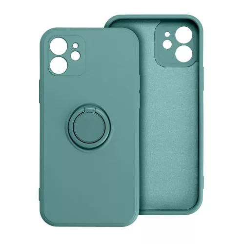 SILICONE RING case XIAOMI Redmi Note 14 4G tok, zöld