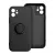 SILICONE RING case XIAOMI Redmi Note 14 4G tok, fekete