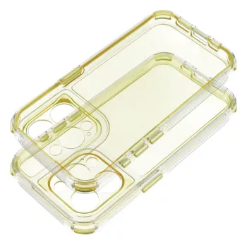 MATRIX CLEAR Case iPhone 16e tok, sárga