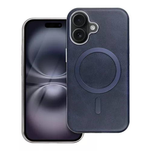 GENTLEMAN MAG COVER Case compatible MagSafe IPHONE 16e (SE 4 2025) tok, kék