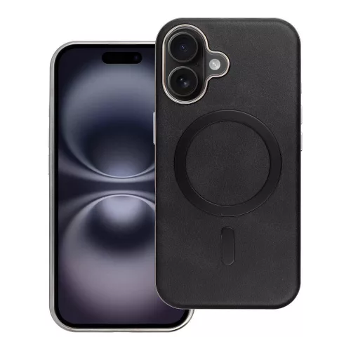 GENTLEMAN MAG COVER Case MagSafe IPHONE 16 tok, fekete