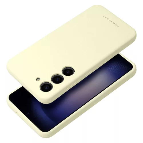 ROAR case CLOUD SKIN SAMSUNG S25 Edge tok, sárga