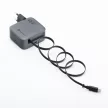 FORCELL F-ENERGY GaN III VT-R5 hálózati töltő, kihúzható kábel Type C and Type C charging port PD QC4.0 3A 45W , szürke