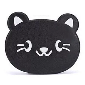 Foldable car table kids cat shape, autós asztal, fekete