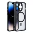 FULL MATTE MAG COVER case MagSafe XIAOMI REDMI NOTE 14 4G tok, fekete