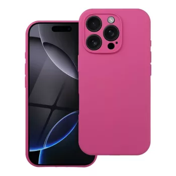 Case SILICONE 2mm IPHONE 16 MagSafe tok, rózsaszín