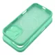 Case SILICONE 2mm IPHONE 16 Pro Max MagSafe tok, mentazöld