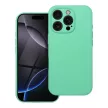 Case SILICONE 2mm IPHONE 16 Pro Max MagSafe tok, mentazöld