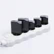 FORCELL F-ENERGY GaN III B125101-E Ultra Slim hálózati töltő 1 x Type C + USB A PD QC4.0 3A 25W, fekete
