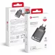FORCELL F-ENERGY GaN III B245201(2C) Ultra Slim hálózati töltő 2 x Type C + USB A PD QC4.0 3A 45W, fekete