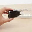 FORCELL F-ENERGY GaN III B245202(1A1C) Ultra Slim hálózati töltő 1 x Typ C + 1 x USB A PD QC4.0 3A 45W, fekete