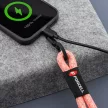 FORCELL F-DESIGN L8X36 karpánt telefonhoz állítható hosszúságú (max. 18 cm hurokban) rózsaszín fehér