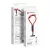 FORCELL F-DESIGN R10X40 karpánt telefonhoz állítható hosszúsággal (max. 20 cm hurokban), piros