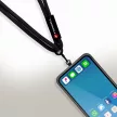 FORCELL F-DESIGN S10X165 keresztben hordozható, állítható hosszúságú (max. 82,5 cm hurokban) fekete