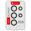 Forcell Premium Camera Lens Tempered Glass - Samsung Galaxy S24 Ultra kameravédő, sárga