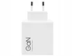 XIAOMI original hálózati töltő USB A QC3.0 3A 120W MDY-14-EE + data kábel USB A to Type C 6A 1m, fehér bulk