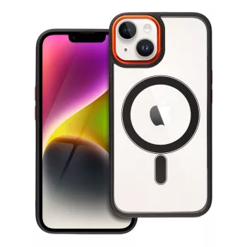   COLOR EDGE MAG COVER case MagSafe IPHONE 14 tok, fekete-arany