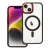 COLOR EDGE MAG COVER case MagSafe IPHONE 14 tok, fekete-arany