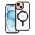 COLOR EDGE MAG COVER case MagSafe IPHONE 15 tok, fekete-arany