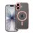 ELECTRO MAG COVER case MagSafe IPHONE 17 tok, rozéarany