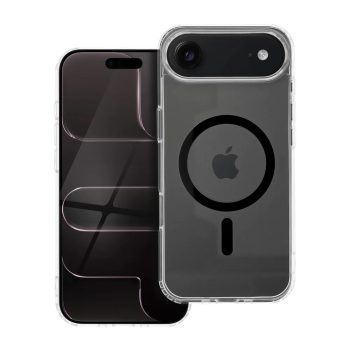   Drop Glue Colorful Ring Mag Cover MagSafe IPHONE 17 Air tok, fekete