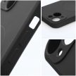 SILICONE MAG COVER (big hole) case MagSafe IPHONE 17 Air tok, fekete