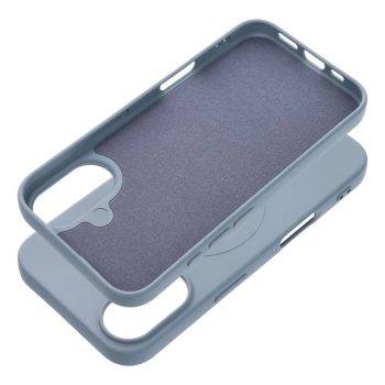   SILICONE MAG COVER (big hole) case MagSafe IPHONE 17 tok, kék