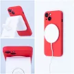 SILICONE MAG COVER case MagSafe IPHONE 17 Air tok, piros