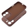 SILICONE MAG COVER case MagSafe IPHONE 17 Pro tok, barna