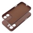 SILICONE MAG COVER case MagSafe IPHONE 17 Pro Max tok, barna