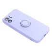 SILICONE RING case IPHONE 17 Pro tok, lila