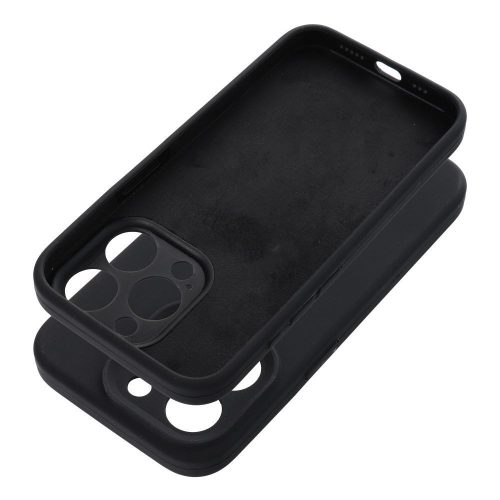 Silicone Case 2mm IPHONE 17 tok, fekete