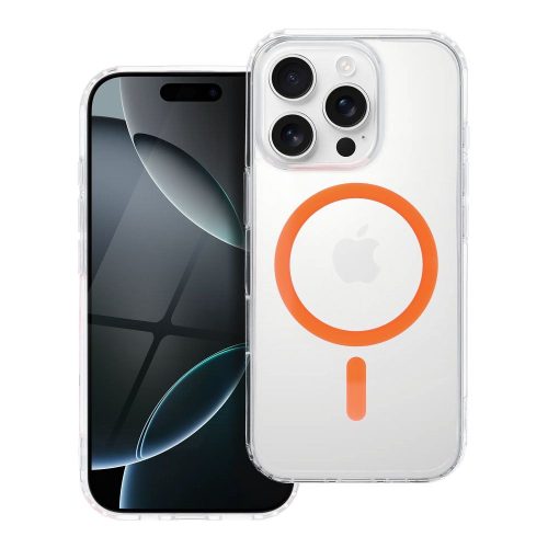 Drop Glue Colorful Ring Mag Cover MagSafe SAMSUNG A17 tok, narancs